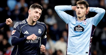 Valverde cứu Real Madrid ở Celta Vigo: Thêm niềm tin đấu Man City