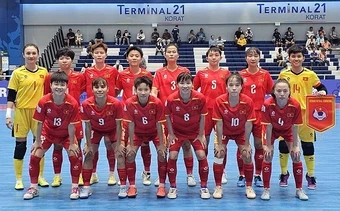 Việt Nam đè bẹp Indonesia, đứng thứ ba futsal nữ Đông Nam Á