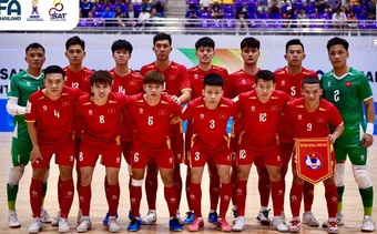 Việt Nam thắng đậm trận ra quân giải futsal Đông Nam Á