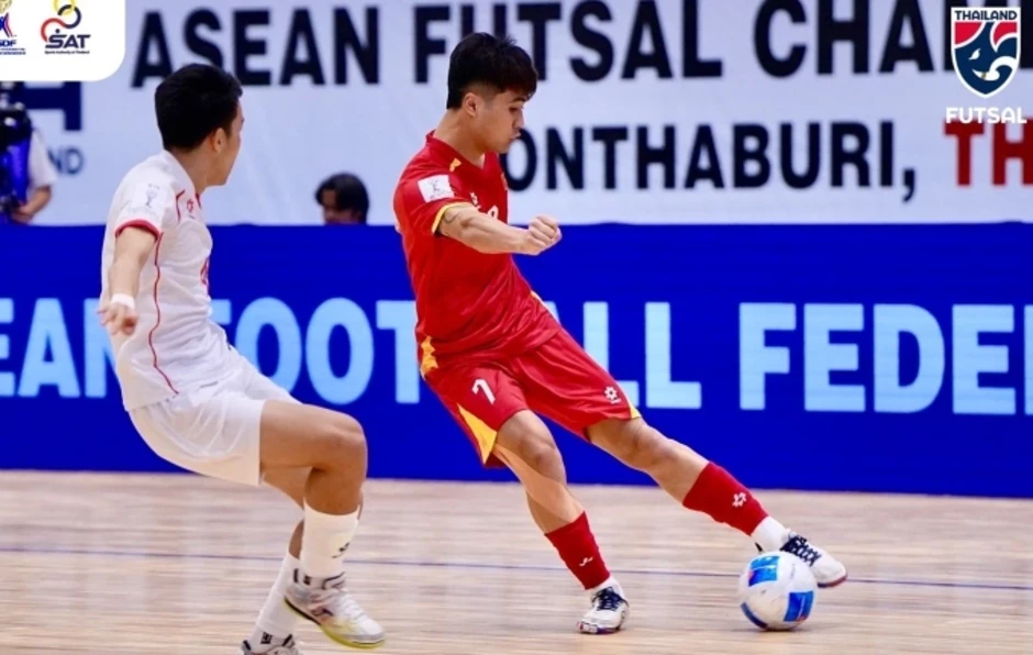Việt Nam thắng đậm trận ra quân giải futsal Đông Nam Á Việt Nam thắng đậm trận ra quân giải futsal Đông Nam Á