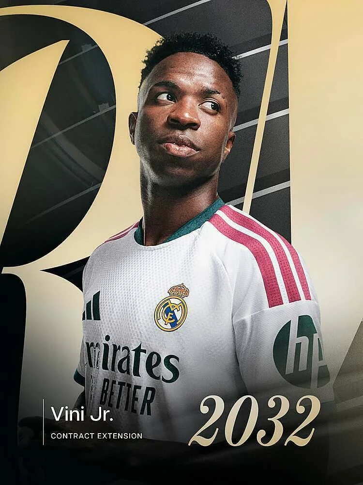 Vinicius chính thức gia hạn hợp đồng với Real Madrid