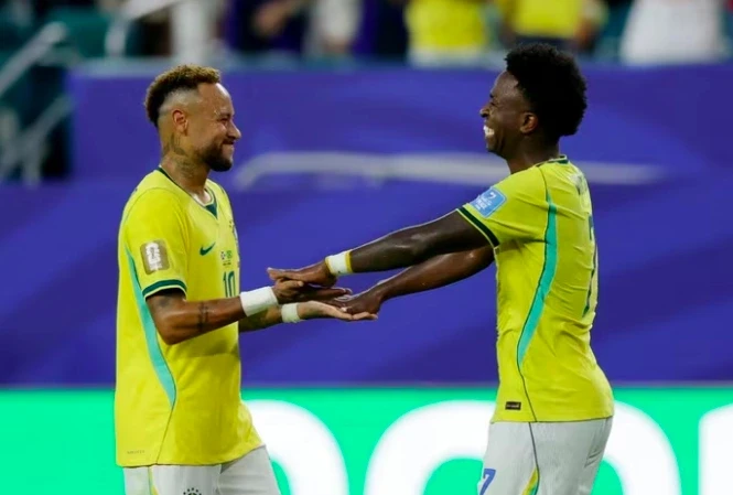 Vinicius gia nhập cuộc đua Vua phá lưới World Cup với Messi và Mbappe Vinicius gia nhập cuộc đua Vua phá lưới World Cup với Messi và Mbappe