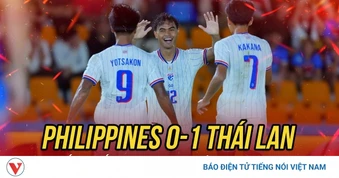 Vượt qua Phillippines, Thái Lan thắng trận thứ ba liên tiếp tại ASEAN Cup 2026