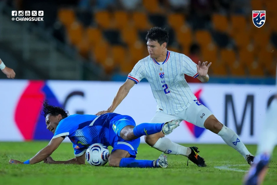 Vượt qua Phillippines, Thái Lan thắng trận thứ ba liên tiếp tại ASEAN Cup 2026 Vượt qua Phillippines, Thái Lan thắng trận thứ ba liên tiếp tại ASEAN Cup 2026