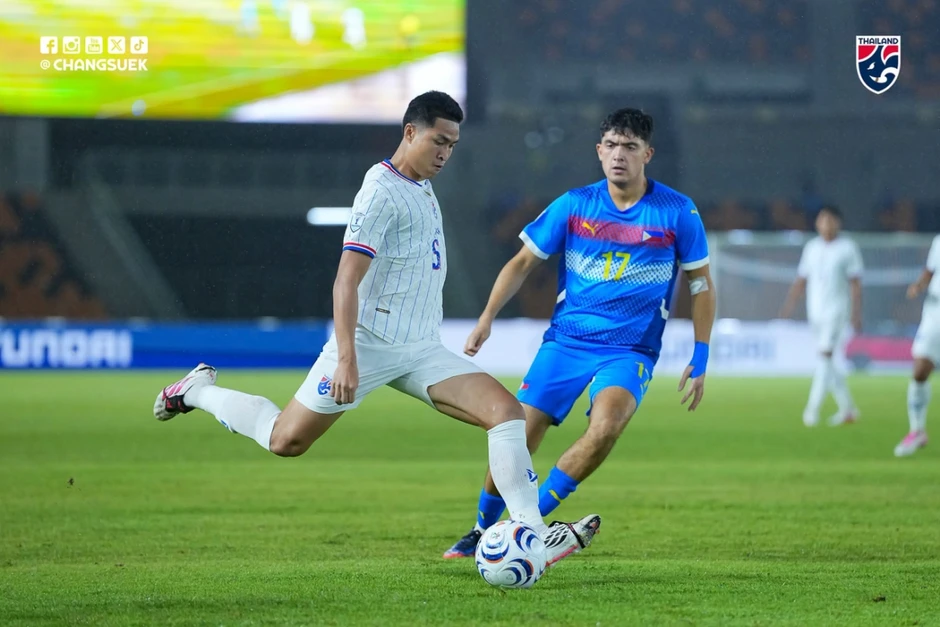 Vượt qua Phillippines, Thái Lan thắng trận thứ ba liên tiếp tại ASEAN Cup 2026 Vượt qua Phillippines, Thái Lan thắng trận thứ ba liên tiếp tại ASEAN Cup 2026