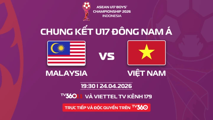 Xem trực tiếp bóng đá U17 Việt Nam vs U17 Malaysia hôm nay 24/4 trên kênh nào? Xem trực tiếp bóng đá U17 Việt Nam vs U17 Malaysia hôm nay 24/4 trên kênh nào?