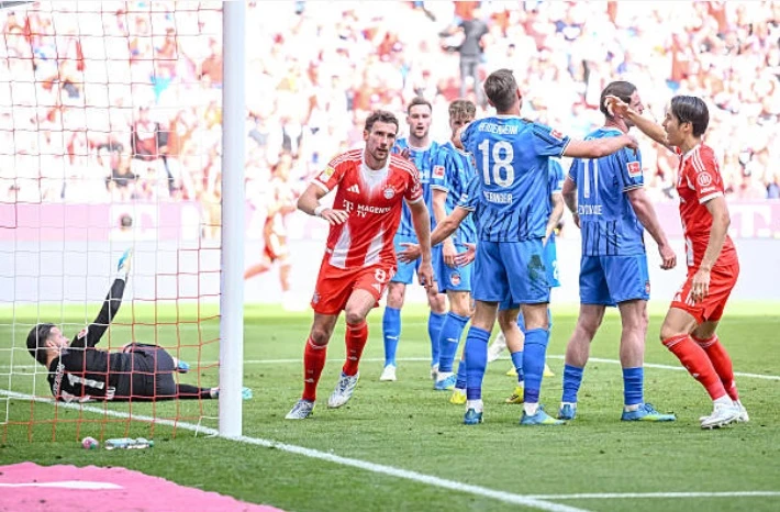 Goretzka lập cú đúp, Bayern Munich hòa hú vía Heidenheim Goretzka lập cú đúp, Bayern Munich hòa hú vía Heidenheim