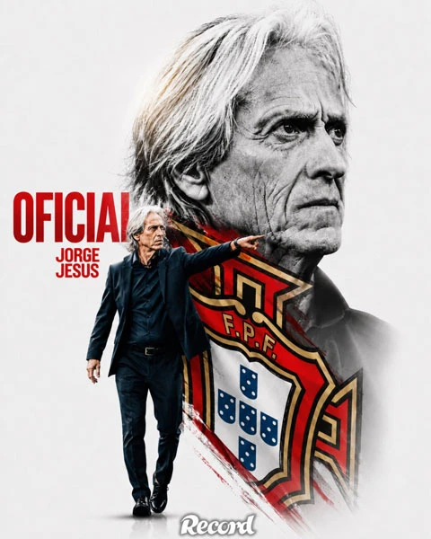 Jorge Jesus dẫn dắt tuyển Bồ Đào Nha, tái hợp Ronaldo Jorge Jesus dẫn dắt tuyển Bồ Đào Nha, tái hợp Ronaldo