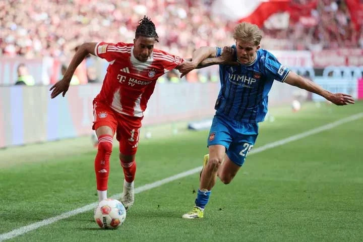 Kết quả Bayern 3-3 Heidenheim: Hùm xám thoát hiểm ngoạn mục