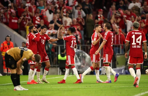 Kết quả Bayern 5-1 Stuttgart: Chiến thắng tưng bừng của Hùm xám Kết quả Bayern 5-1 Stuttgart: Chiến thắng tưng bừng của Hùm xám