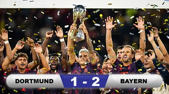 Kết quả Dortmund 1-2 Bayern: Bayern lần thứ 12 vô địch Siêu cúp Đức