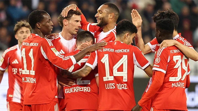 Kết quả St. Pauli 0-5 Bayern Munich: Cách chức vô địch 1 trận thắng Kết quả St. Pauli 0-5 Bayern Munich: Cách chức vô địch 1 trận thắng