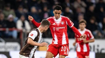 Không cần Harry Kane, Bayern vẫn thắng hủy diệt St. Pauli 5-0