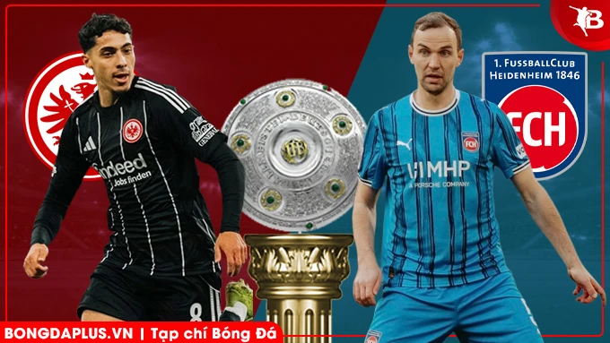 Nhận định bóng đá Eintracht Frankfurt vs Heidenheim, 21h30 ngày 14/3: Buông xuôi Nhận định bóng đá Eintracht Frankfurt vs Heidenheim, 21h30 ngày 14/3: Buông xuôi