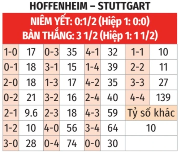 Nhận định bóng đá Hoffenheim vs Stuttgart, 20h30 ngày 3/5: Niềm vui cho chủ nhà