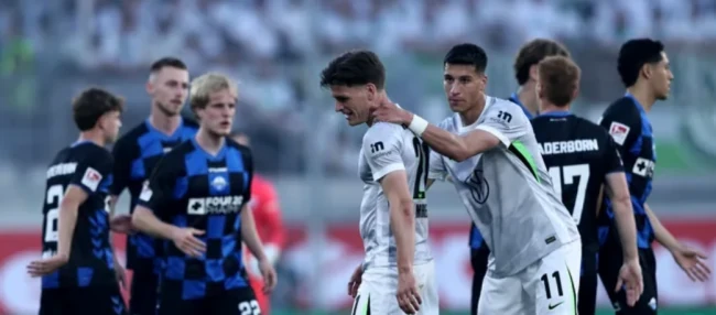 Thắng Wolfsburg sau 120 phút, Paderborn thăng hạng lên Bundesliga Thắng Wolfsburg sau 120 phút, Paderborn thăng hạng lên Bundesliga