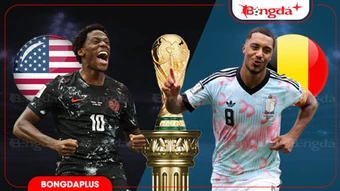 07h00 ngày 7/7: Trực tiếp Mỹ vs Bỉ: Balogun đá chính