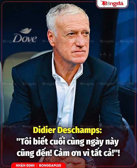 14 năm huy hoàng, 180 phút cay đắng của Didier Deschamps 14 năm huy hoàng, 180 phút cay đắng của Didier Deschamps
