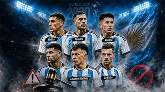 6 tuyển thủ Argentina đối mặt nguy cơ bị cấm dự World Cup 2030