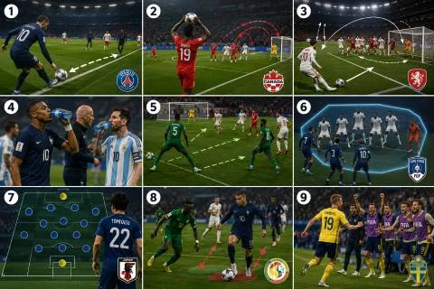 9 điểm nhấn chiến thuật định hình World Cup 2026 9 điểm nhấn chiến thuật định hình World Cup 2026