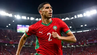 Achraf Hakimi vẫn là động cơ số 1 của 'cỗ máy' Morocco