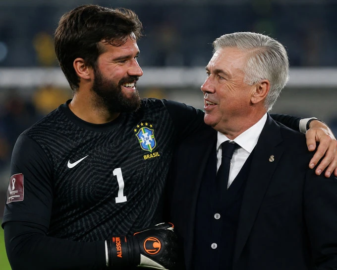 Alisson: 'Ancelotti đã thay đổi hoàn toàn tuyển Brazil' Alisson: 'Ancelotti đã thay đổi hoàn toàn tuyển Brazil'