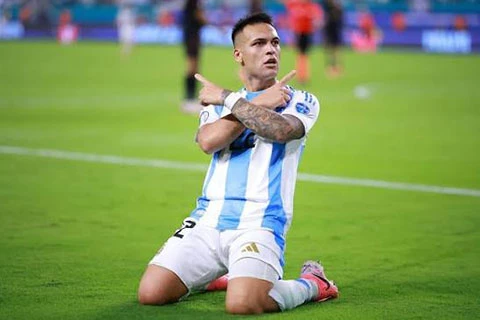 Argentina: Chưa bao giờ Lautaro Martinez sung mãn đến thế Argentina: Chưa bao giờ Lautaro Martinez sung mãn đến thế