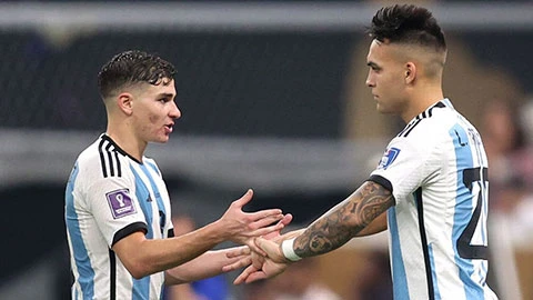 Argentina: Chưa bao giờ Lautaro Martinez sung mãn đến thế Argentina: Chưa bao giờ Lautaro Martinez sung mãn đến thế