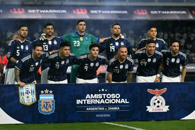 Argentina trở lại ngôi số 1 FIFA đúng ngày World Cup 2026 khởi tranh Argentina trở lại ngôi số 1 FIFA đúng ngày World Cup 2026 khởi tranh