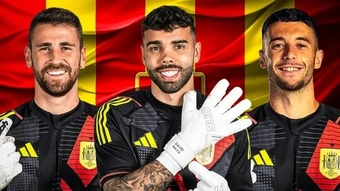 Ba thủ môn Tây Ban Nha tranh 'Găng tay vàng' World Cup 2026
