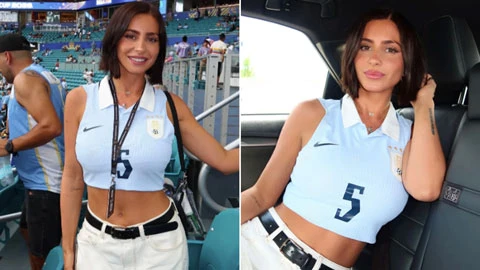 Bạn gái tin đồn cũ của Kylian Mbappe gây chú ý khi cổ vũ Uruguay Bạn gái tin đồn cũ của Kylian Mbappe gây chú ý khi cổ vũ Uruguay
