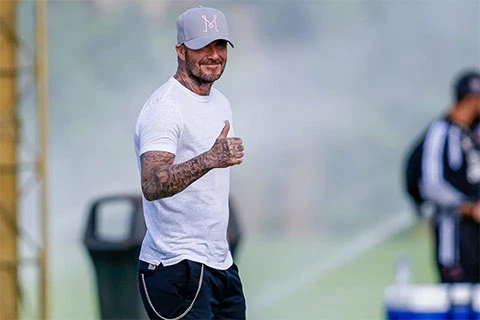 Beckham tiếp sức cho tuyển Anh trước trận gặp Na Uy