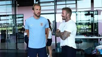 Beckham tiếp sức cho tuyển Anh trước trận gặp Na Uy