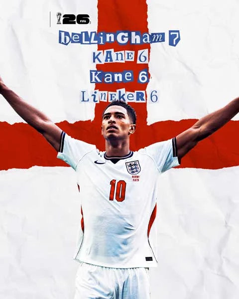 Bellingham nhường đồng đội lập hat-trick, rồi tự mình viết nên lịch sử tuyển Anh
