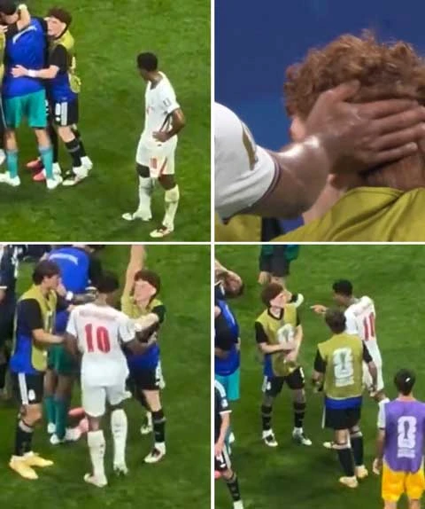 Bellingham vs Argentina: Mờ nhạt, bế tắc và cú tát khiến hình ảnh bị hoen ố Bellingham vs Argentina: Mờ nhạt, bế tắc và cú tát khiến hình ảnh bị hoen ố