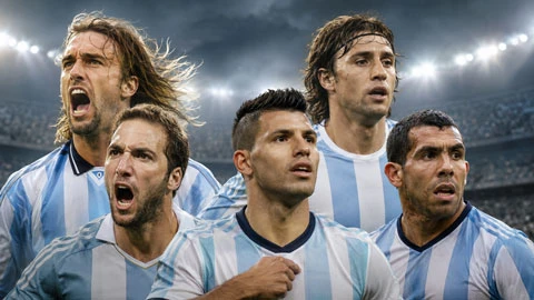 Bóng đá Nam Mỹ và cơn đau đầu mang tên 'số 9' tại World Cup 2026 Bóng đá Nam Mỹ và cơn đau đầu mang tên 'số 9' tại World Cup 2026