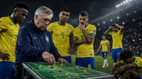Brazil ‘bệnh’ nặng rồi, Ancelotti phải ‘dao kéo’ thôi Brazil ‘bệnh’ nặng rồi, Ancelotti phải ‘dao kéo’ thôi