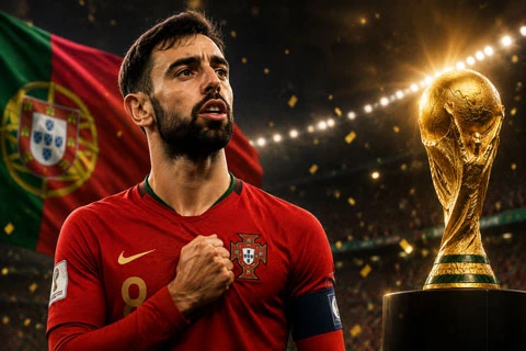Bruno Fernandes mơ đưa Bồ Đào Nha lần đầu vô địch World Cup