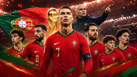 Bruno Fernandes mơ đưa Bồ Đào Nha lần đầu vô địch World Cup