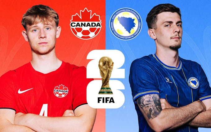 Canada vs Bosnia & Herzegovina: Đội hình dự kiến, thông tin lực lượng mới nhất Canada vs Bosnia & Herzegovina: Đội hình dự kiến, thông tin lực lượng mới nhất