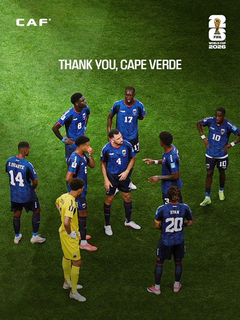 Cape Verde, cảm ơn và chào thân ái những 'anh hùng tí hon'