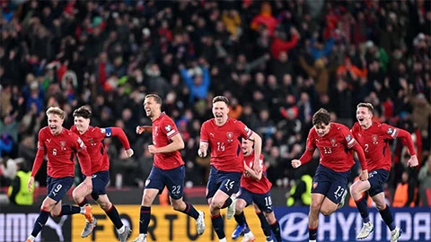 CH Séc chơi rất tệ ở World Cup 2026 CH Séc chơi rất tệ ở World Cup 2026