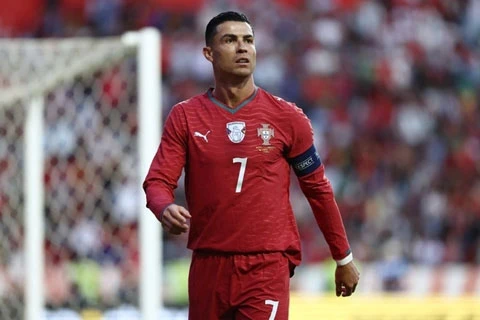 Cristiano Ronaldo lộ tâm trạng bất an Cristiano Ronaldo lộ tâm trạng bất an