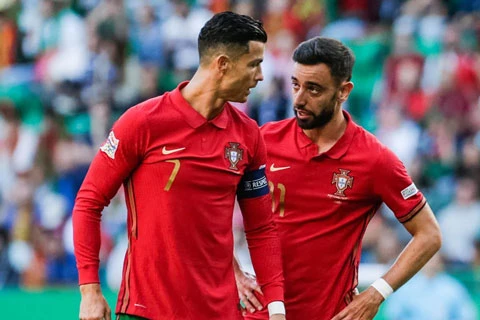 Cristiano Ronaldo lộ tâm trạng bất an Cristiano Ronaldo lộ tâm trạng bất an