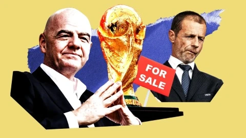 Cuộc chiến FIFA - UEFA có khiến bóng đá suy tàn, hay chúng ta đang nhìn nhầm kẻ địch? Cuộc chiến FIFA - UEFA có khiến bóng đá suy tàn, hay chúng ta đang nhìn nhầm kẻ địch?