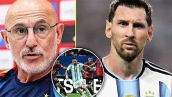 De la Fuente: 'Chúng tôi sẽ không kèm riêng Messi'