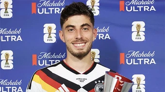 Điểm tin sáng 15/6: Kai Havertz nhận danh hiệu đầu tiên tại World Cup 2026