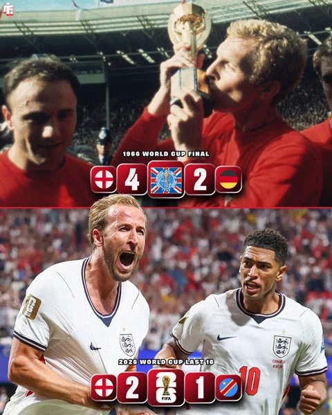 ĐT Anh phá 'lời nguyền' kéo dài 60 năm ở World Cup ĐT Anh phá 'lời nguyền' kéo dài 60 năm ở World Cup