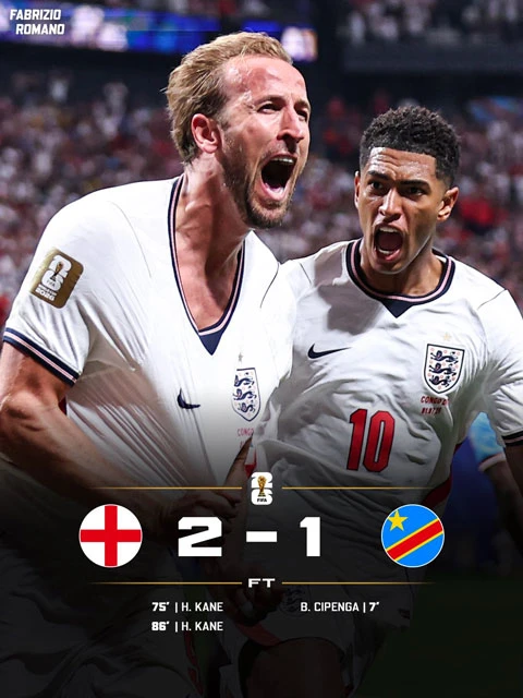 ĐT Anh phá 'lời nguyền' kéo dài 60 năm ở World Cup ĐT Anh phá 'lời nguyền' kéo dài 60 năm ở World Cup