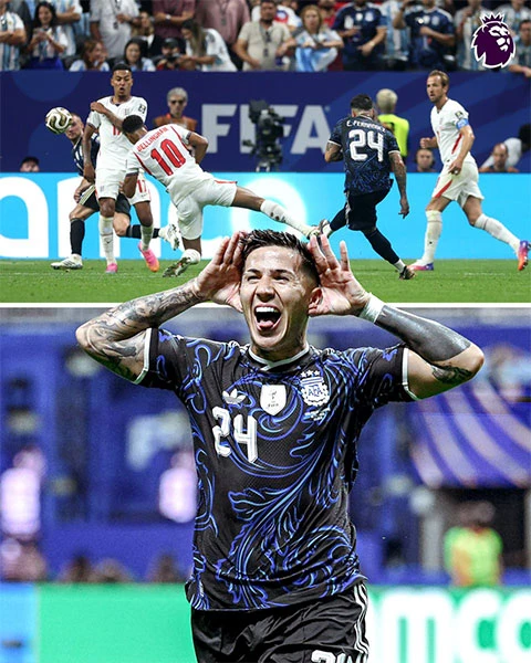 Enzo Fernandez bị chỉ trích vì 'cà khịa' ĐT Anh sau chiến thắng của Argentina Enzo Fernandez bị chỉ trích vì 'cà khịa' ĐT Anh sau chiến thắng của Argentina